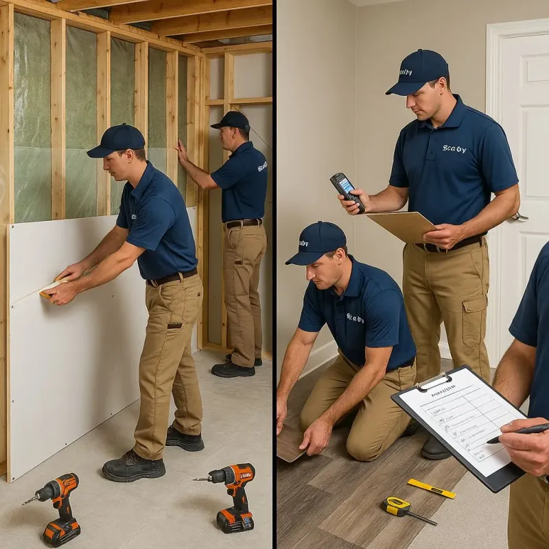 Repairs and Reconstruction process in Marianne, PA